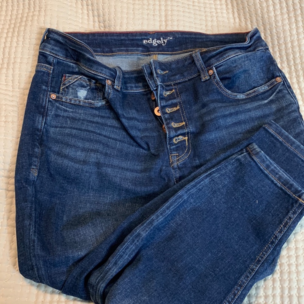 Women’s Maurices brand edgely size 14 reg.  High rise supper skinny
